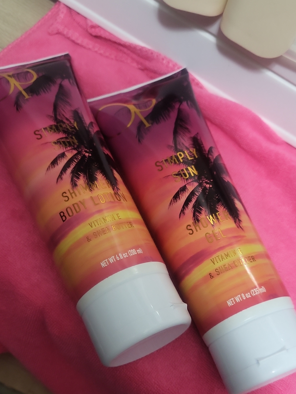 Shimmer Body Lotion & Shower Gel Set -